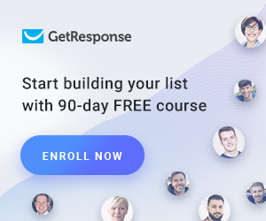 start building your email list with 90 days free course